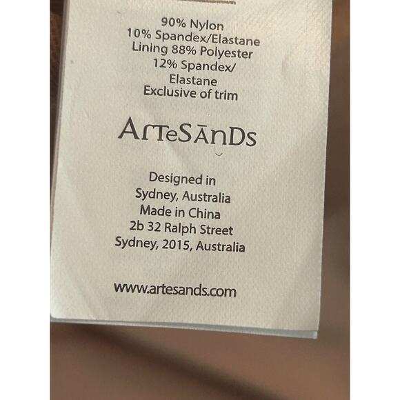 Artesands Salmagundi Multi Degas Bikini Top Size 16 Tropical Underwire NWT - Picture 13 of 15